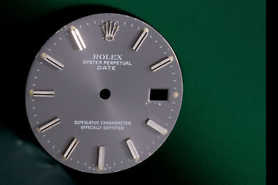 Rolex Non Quickset Date Charcoal Stick Dial for FCD17338