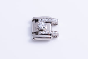 Rolex Ladies White Gold Masterpiece Link Round diamond center for 69299 FCD17300