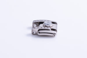 Rolex Ladies White Gold Masterpiece Link Round diamond center for 69299 FCD17300