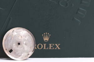 Rolex Silver stick marker dial for model 1601 - 1603 FCD13569