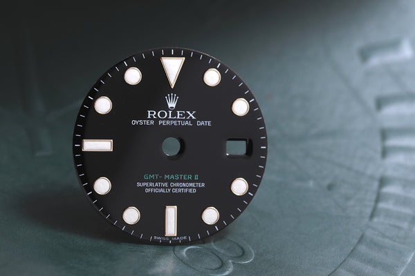 Load image into Gallery viewer, Rolex GMT Master II Black dial for model 116713 - 116718 FCD13642
