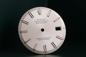 Rolex Mens Datejust Silver Stick Dial for 1601 - 1603 FCD15179