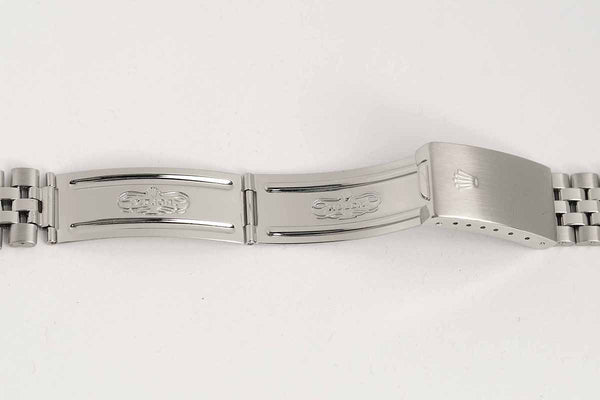 Load image into Gallery viewer, Rolex 20mm Stainless Steel Folded Link Jubilee bracelet 55 ends w/ 62510H Buckle Clasp Code I1 FCD15394
