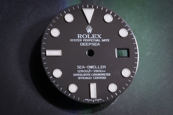 Load image into Gallery viewer, Rolex Oyster Perpetual DEEPSEA &quot;chromalight&quot; Dial for model 116660 FCD18446
