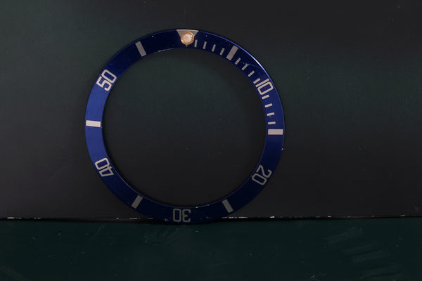 Load image into Gallery viewer, Rolex Submariner 16803 - 16613 Blue Insert Tritium Pearl Does not Glow FCD18628
