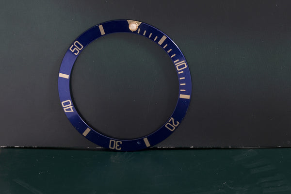 Load image into Gallery viewer, Rolex Submariner 16803 - 16613 Blue Insert Tritium Pearl Does not Glow FCD18633
