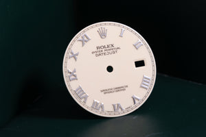 Rolex Damaged Mens DJ Cream Roman Dial for 16014 - 16234 FCD18830