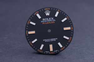Rolex Black Milgauss Dial for Model 116400GV FCD20063