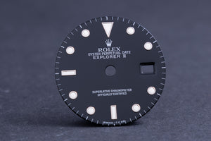 Rolex Explorer II "Matte" Black T<25 Dial for 16570 FCD20176