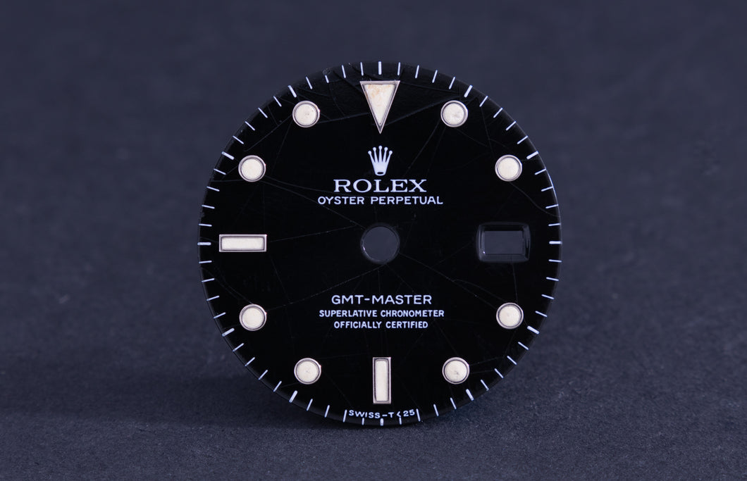 Rolex GMT Master II Tritium Spider Dial w/ hands for 16710 FCD20449