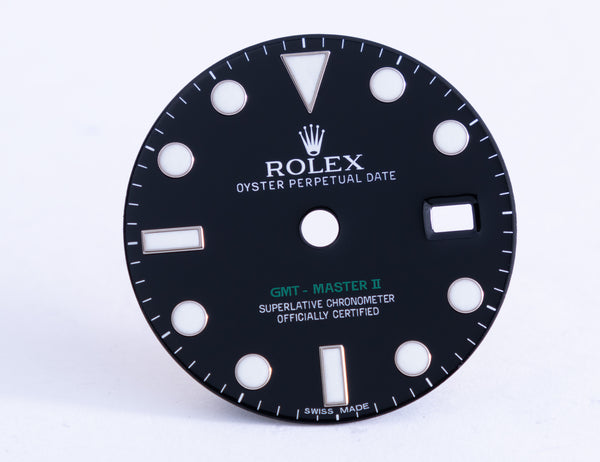 Load image into Gallery viewer, Rolex GMT Master II Luminova Dial for model 116710LN FCD20773
