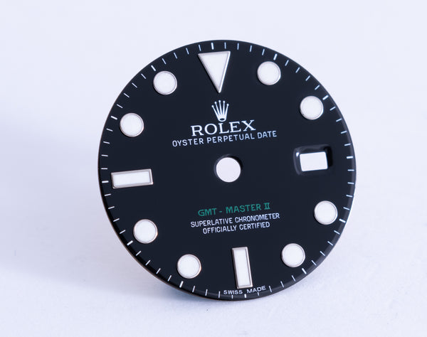 Load image into Gallery viewer, Rolex GMT Master II Luminova Dial for model 116710LN FCD20774
