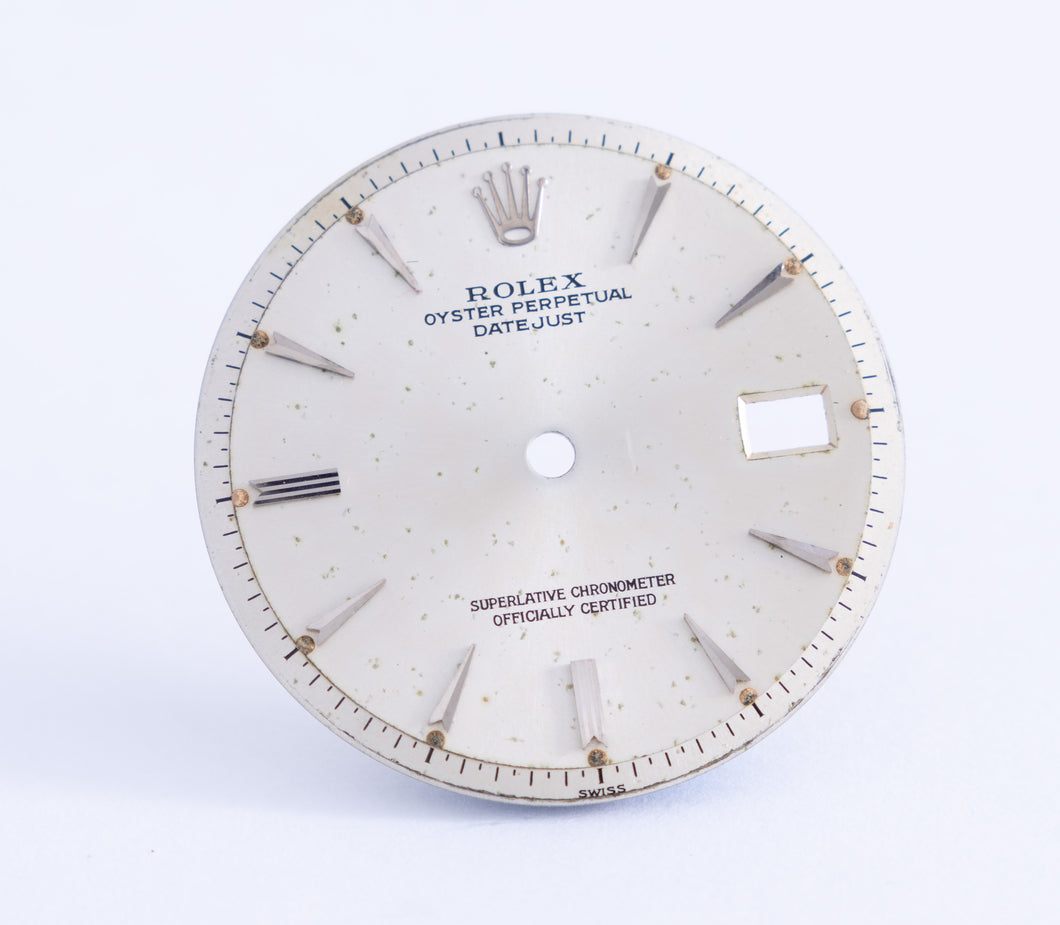 Rolex Datejust Silver claw Marker dial for model 1601 FCD21055