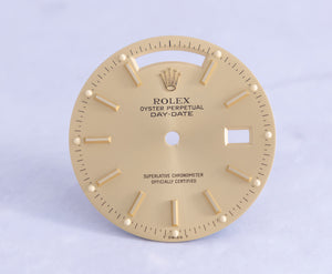 Rolex Day-Date Champagne Stick Dial for 18038 - 18238 FCD21565