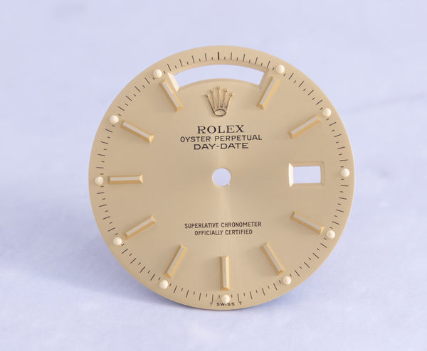 Load image into Gallery viewer, Rolex Day-Date Champagne Stick Dial for 18038 - 18238 FCD21565
