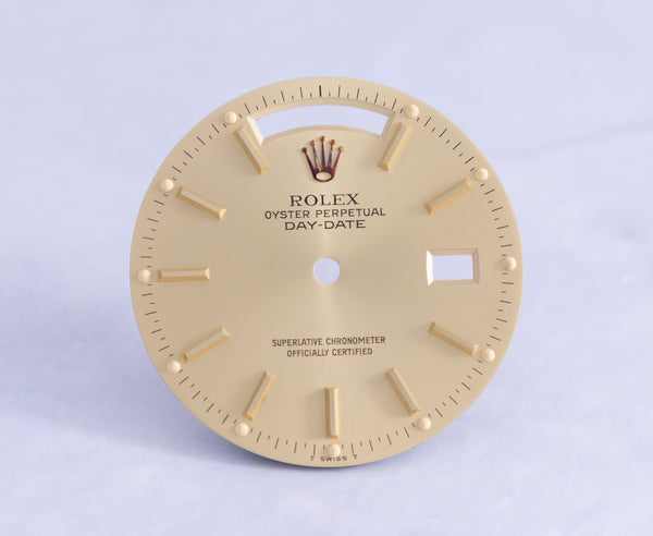 Load image into Gallery viewer, Rolex Day-Date Champagne Stick Dial for 18038 - 18238 FCD21566
