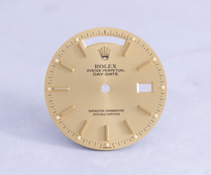 Rolex Day-Date Champagne Stick Dial for 18038 - 18238 FCD21568