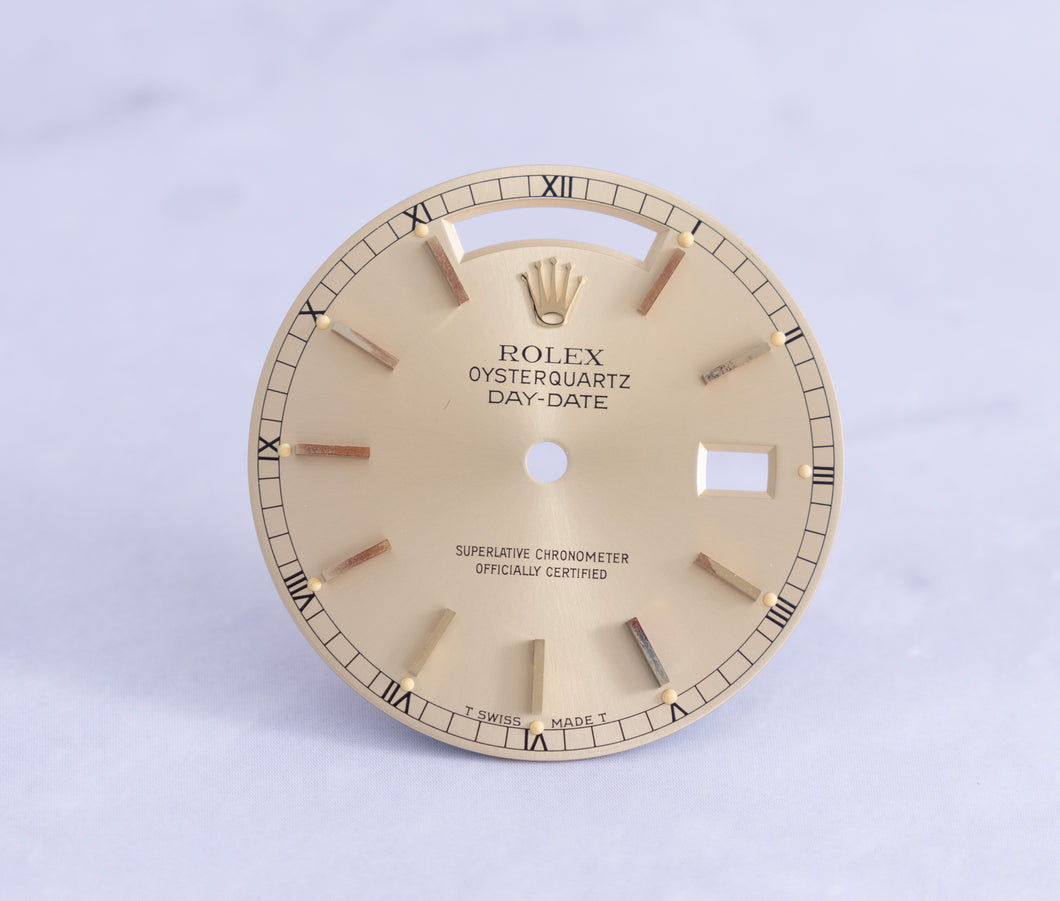 Rolex Day-Date Champagne Stick Dial for 19018 FCD21581