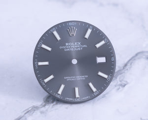 Rolex Datejust 41 Rhodium Stick Dial for 126334 - 126300 FCD21643