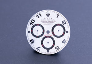 Rolex Daytona Silver Racing Dial for 116509 - 116519 SOME BURN FCD22041