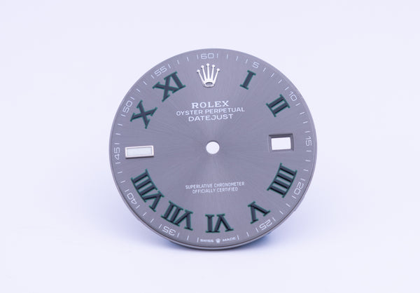 Load image into Gallery viewer, Rolex Datejust 41mm Wimbledon Dial for Model 126300 - 126334 FCD22341
